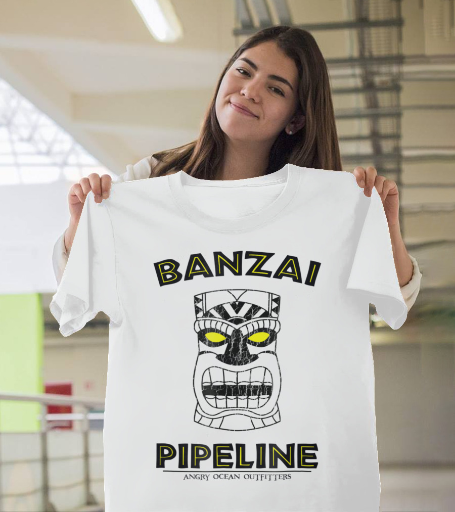 BANZAI PIPELINE SURFING NORTH SHORE HAWAII SURF BANZAI T-Shirt