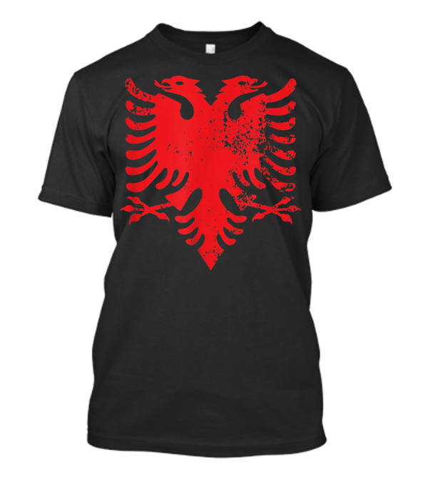 Albania Albanian Eagle Patriotic T-Shirt