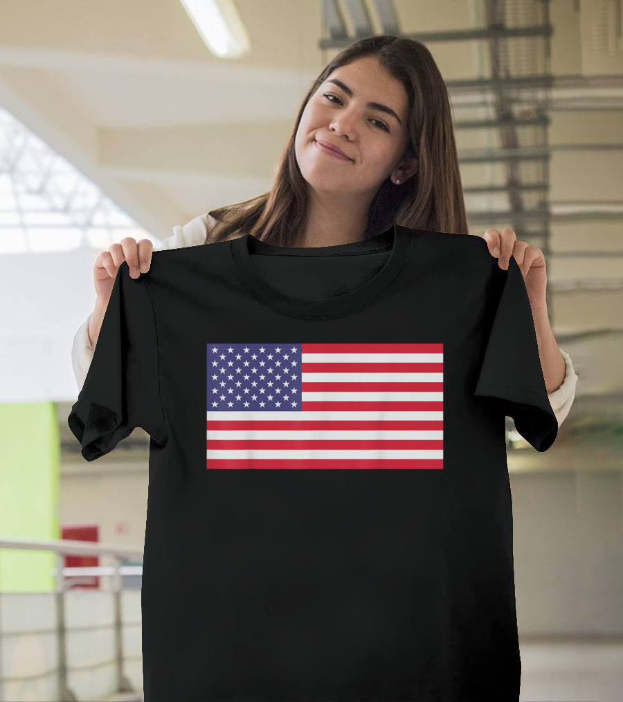 American Flag 4th Of July Celebration Iconic Symbol USA Independence Day T-Shirt