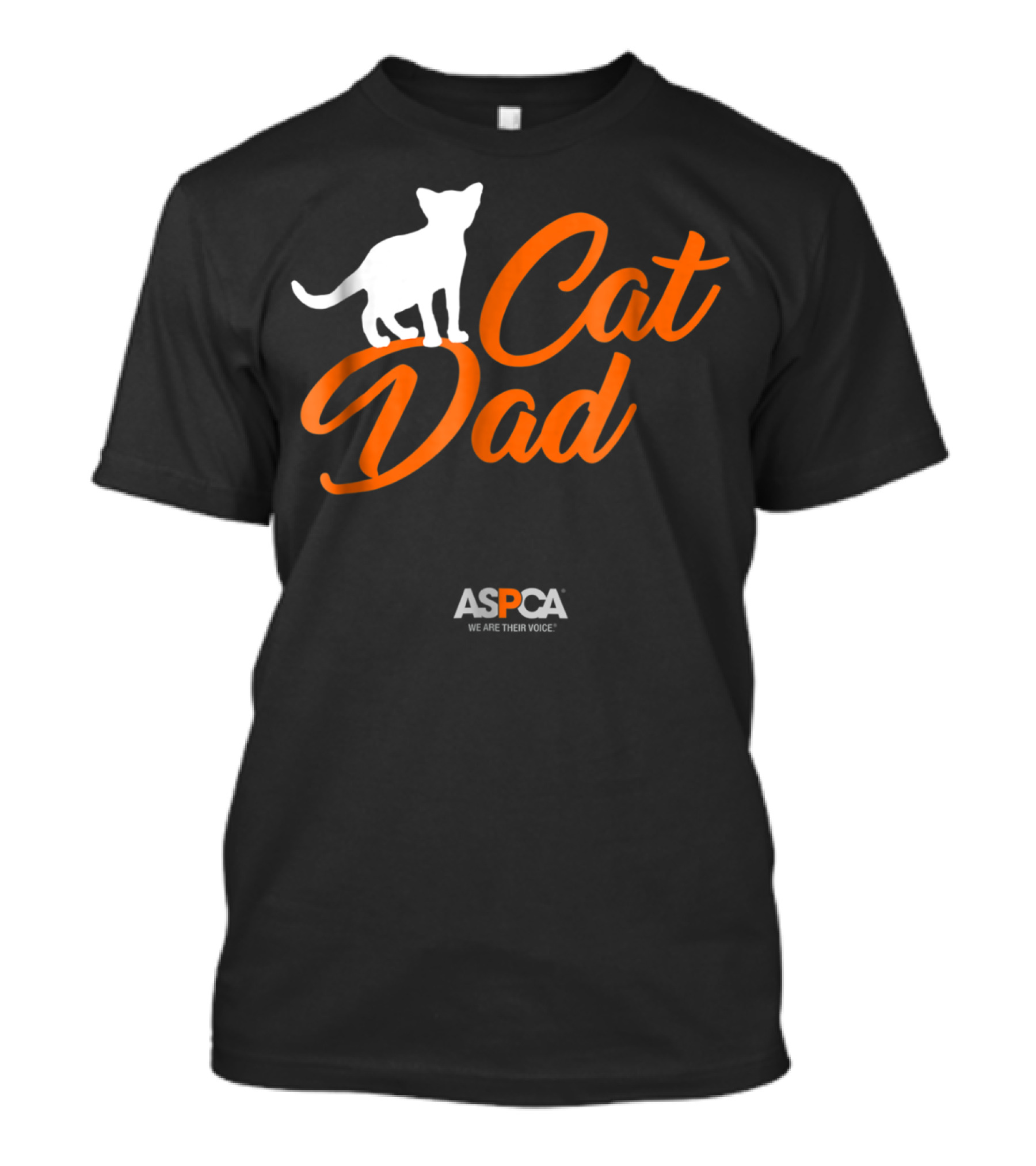 Cat Dad ASPCA We Are Their Voice T-Shirt