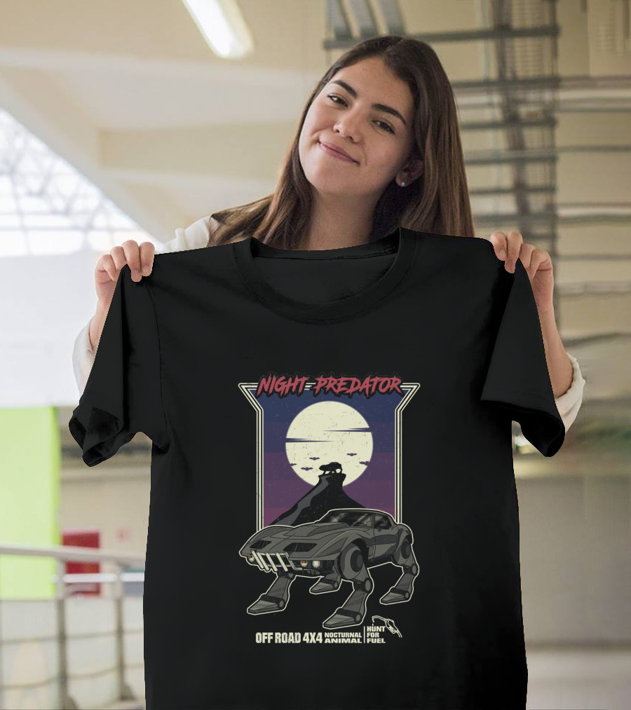 Night-Predator Off Road 4X4 Nocturnal Animal Hunt for Fuel T-Shirt