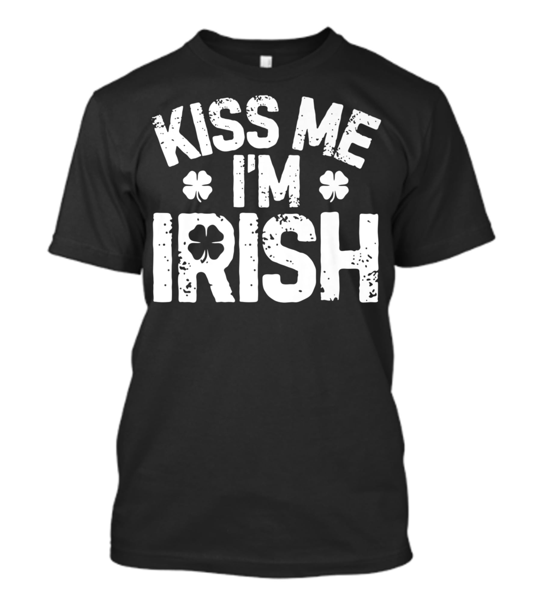 Kiss Me I'm Irish Shamrock St Patricks Day T-Shirt