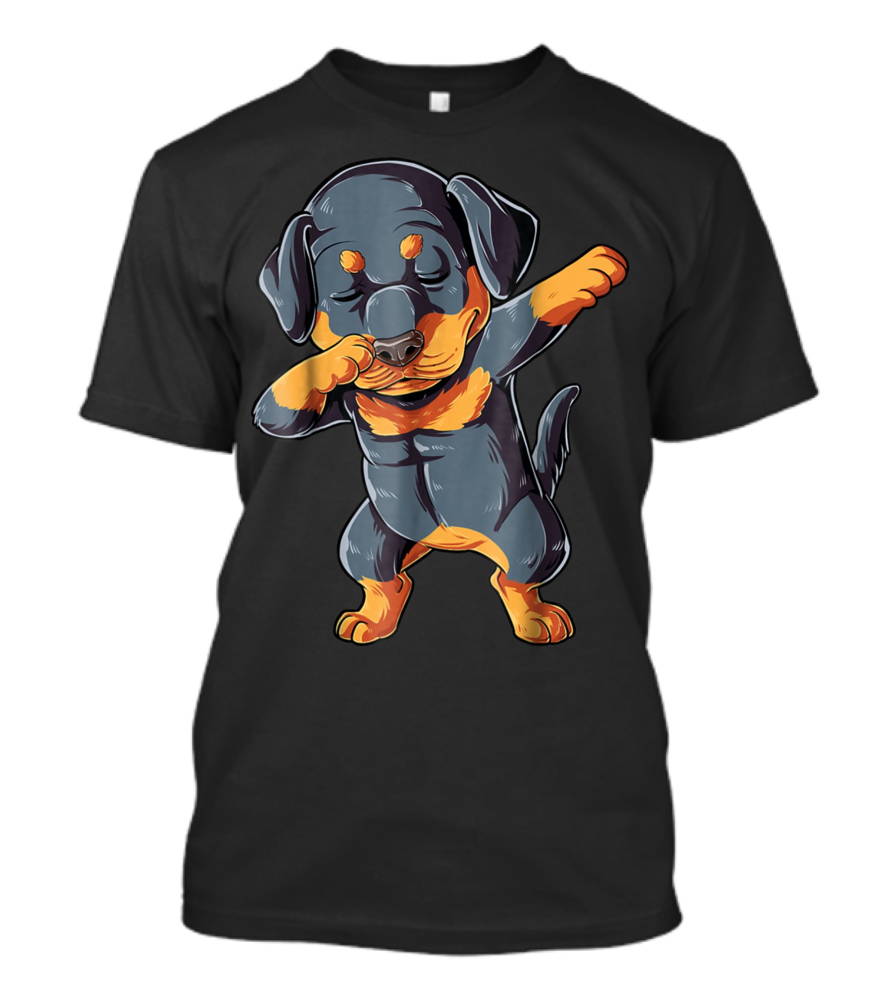 Rottweiler Dab Dance Puppy Kids Boys Lovers 13 T-Shirt