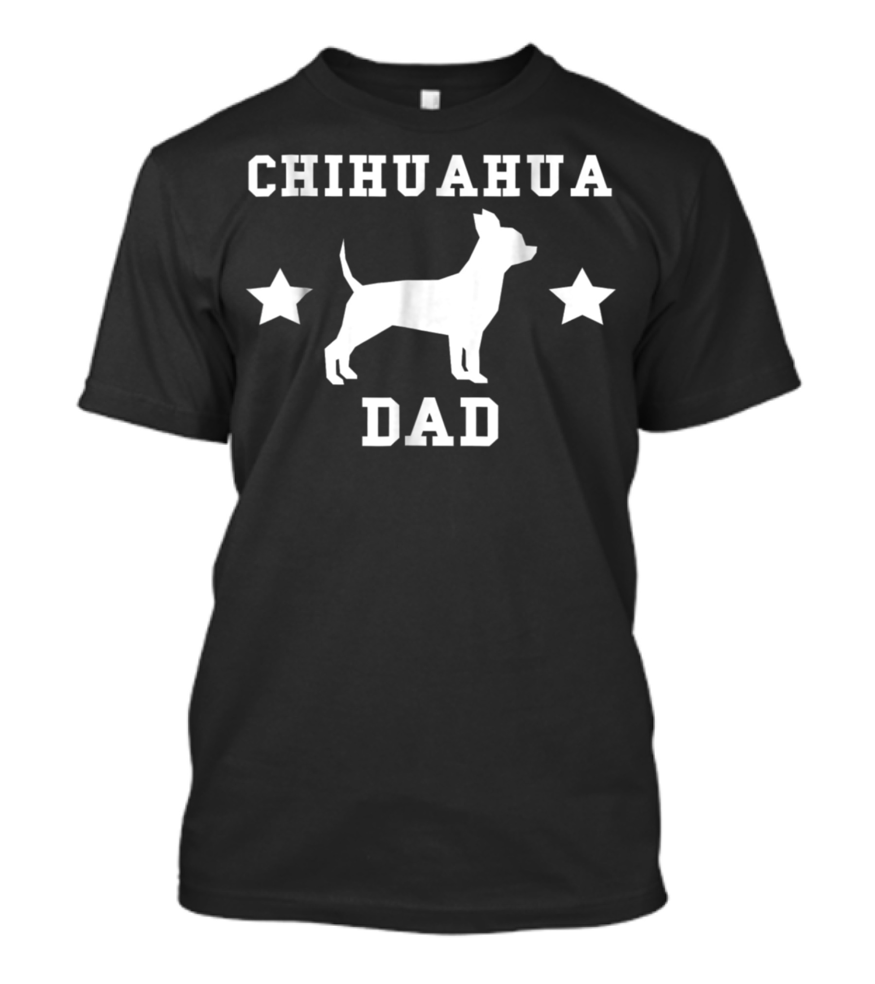 Chihuahua Dad Mens Chihuahua Stars T-Shirt