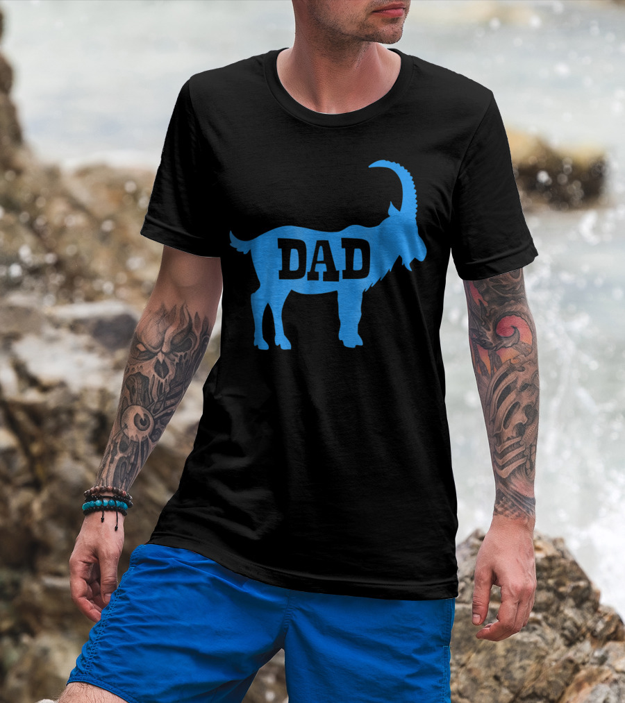 DAD GOAT Greatest Of All Time Birthday T-Shirt