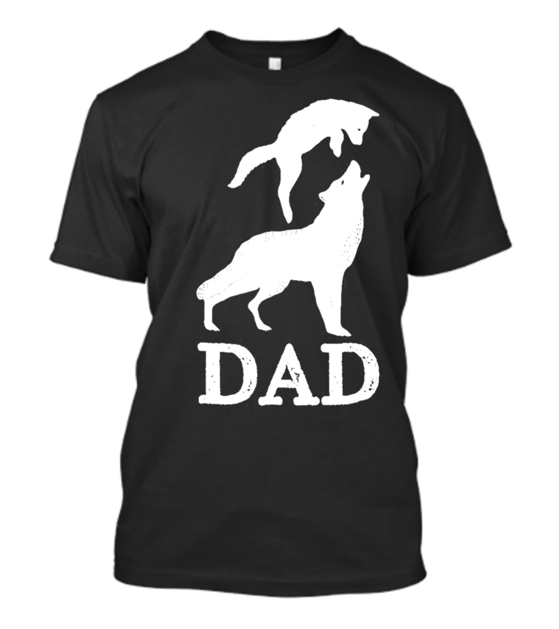 Dad Wolf And Pup T-Shirt