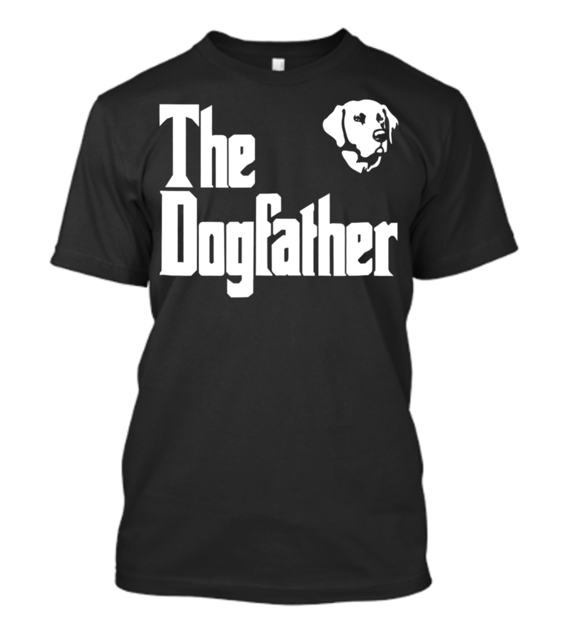 The Dogfather Labrador Dad Birthday T-Shirt
