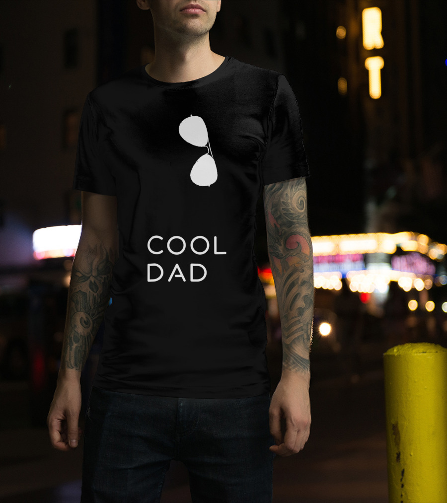 Matching Family Cool Dad Sunglasses T-Shirt