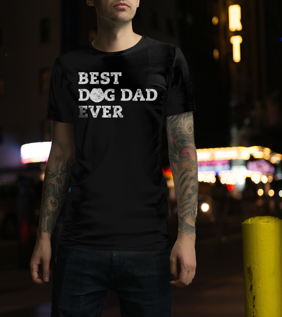 Best Pomeranian Dog Dad Ever T-Shirt