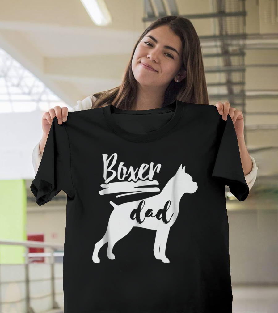 Boxer Dad Dog T-Shirt