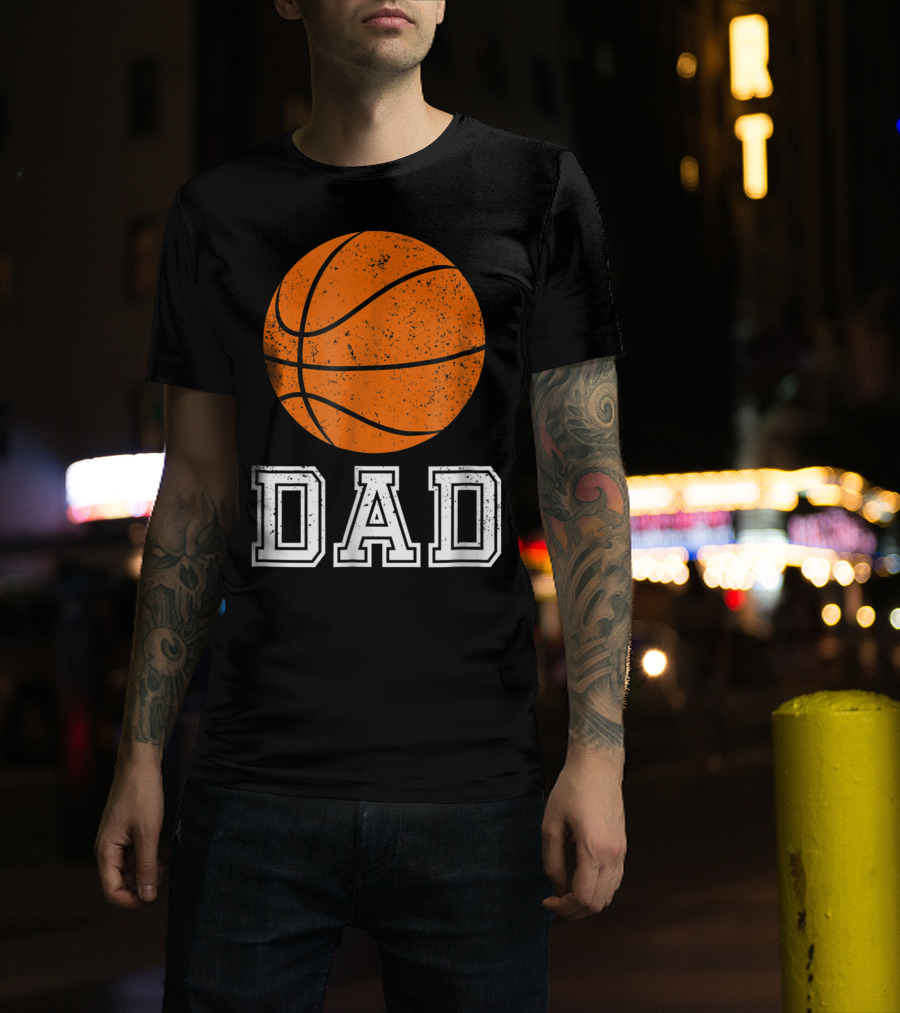 Dad Basketball Ballers For Baller Daddies53 T-Shirt