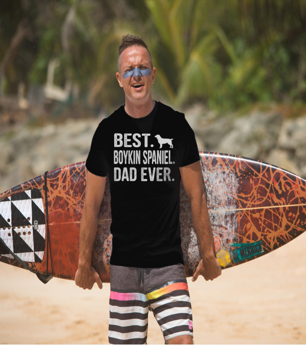 Best Boykin Spaniel Dad Ever T-Shirt