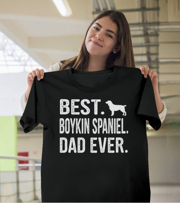 Best Boykin Spaniel Dad Ever T-Shirt