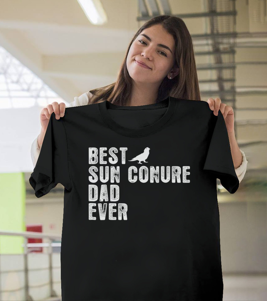 Best Sun Conure Dad Ever Bird Iconic T-Shirt