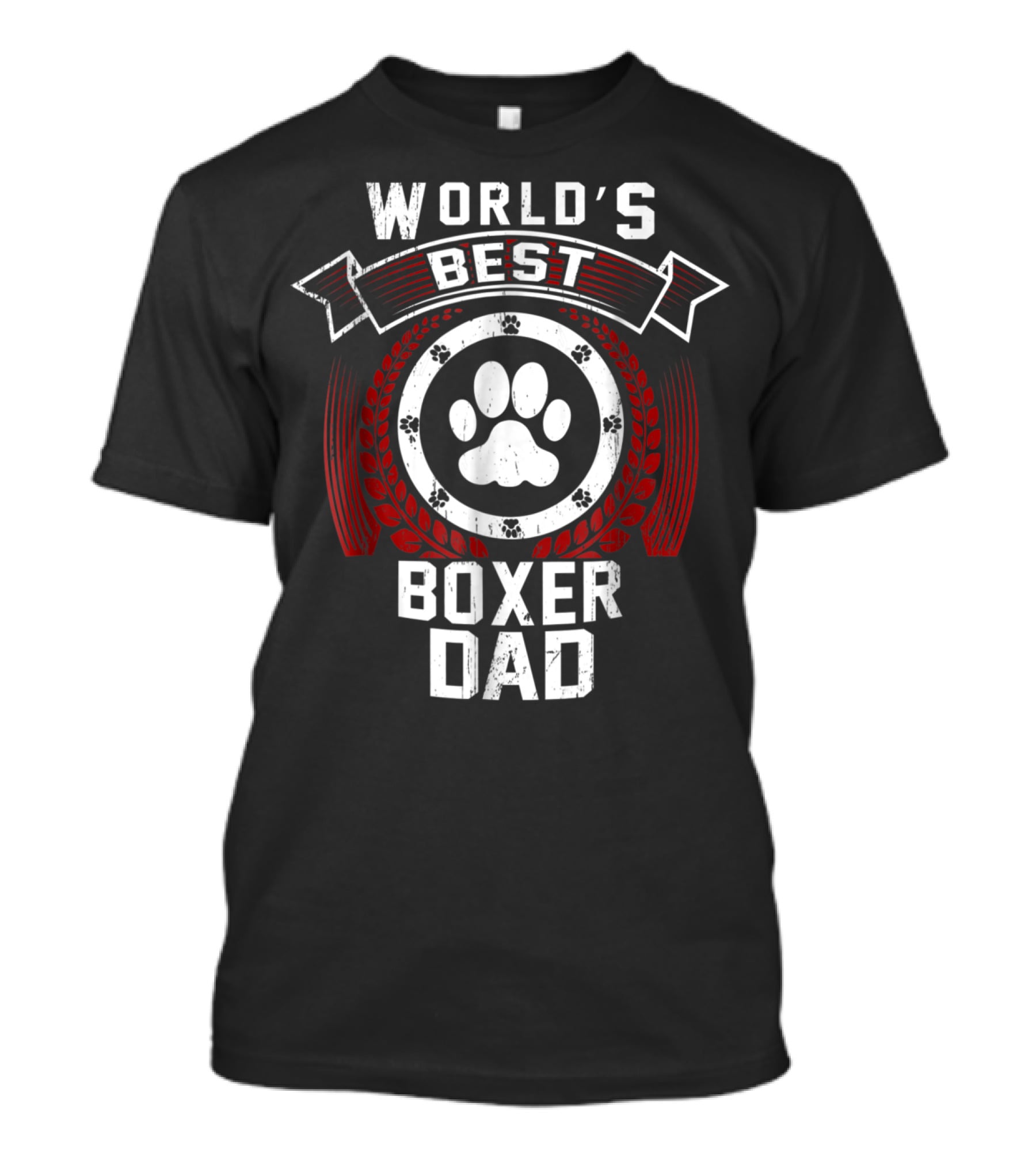 World's Best Boxer Dad Funny Dog Father Puppy Daddy59 T-Shirt