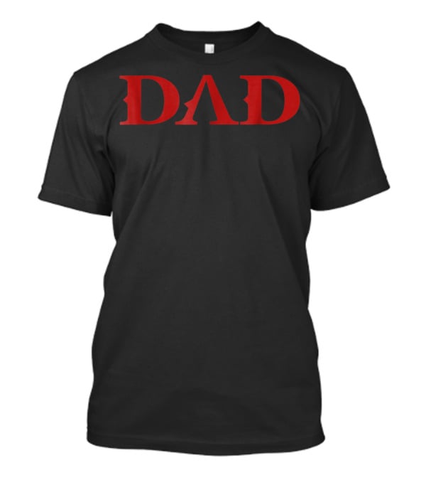 Dad Of War God Of Boy Video Game Kratos Lambda T-Shirt