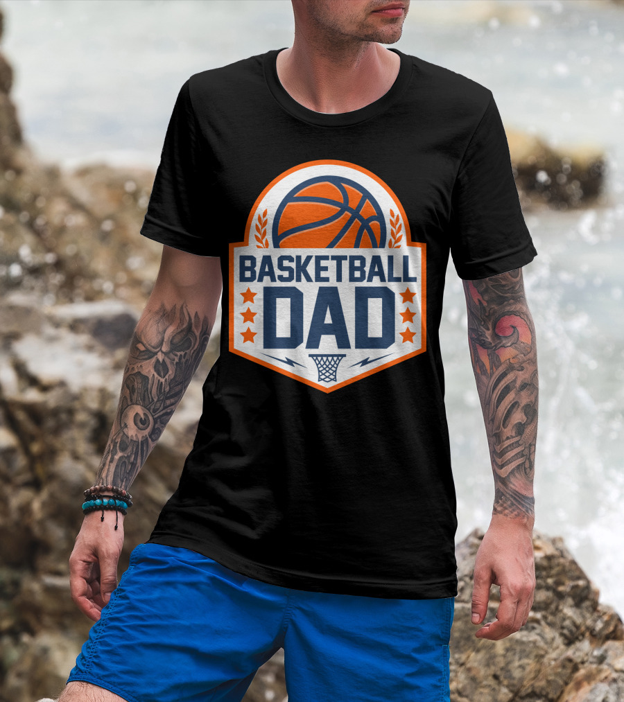 Basketball Dad Birthday Gift Sports T-Shirt