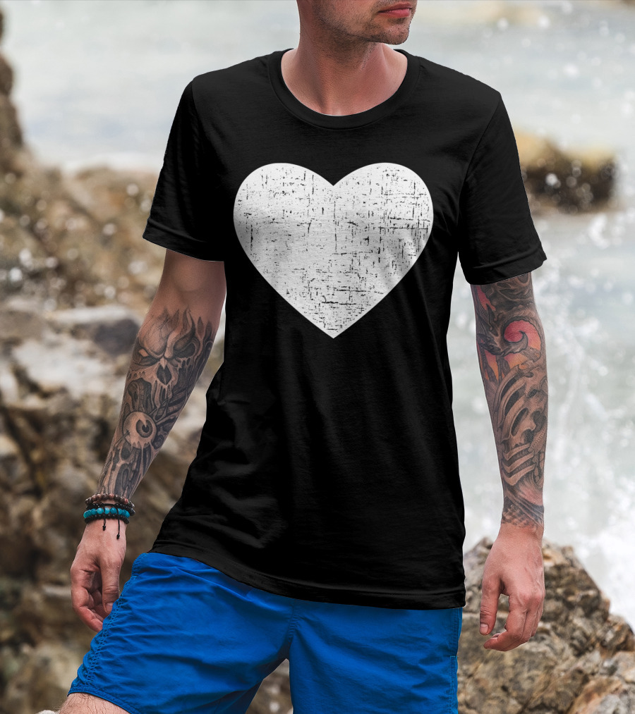 Baseball Heart For Softball Kids Team T-Shirt