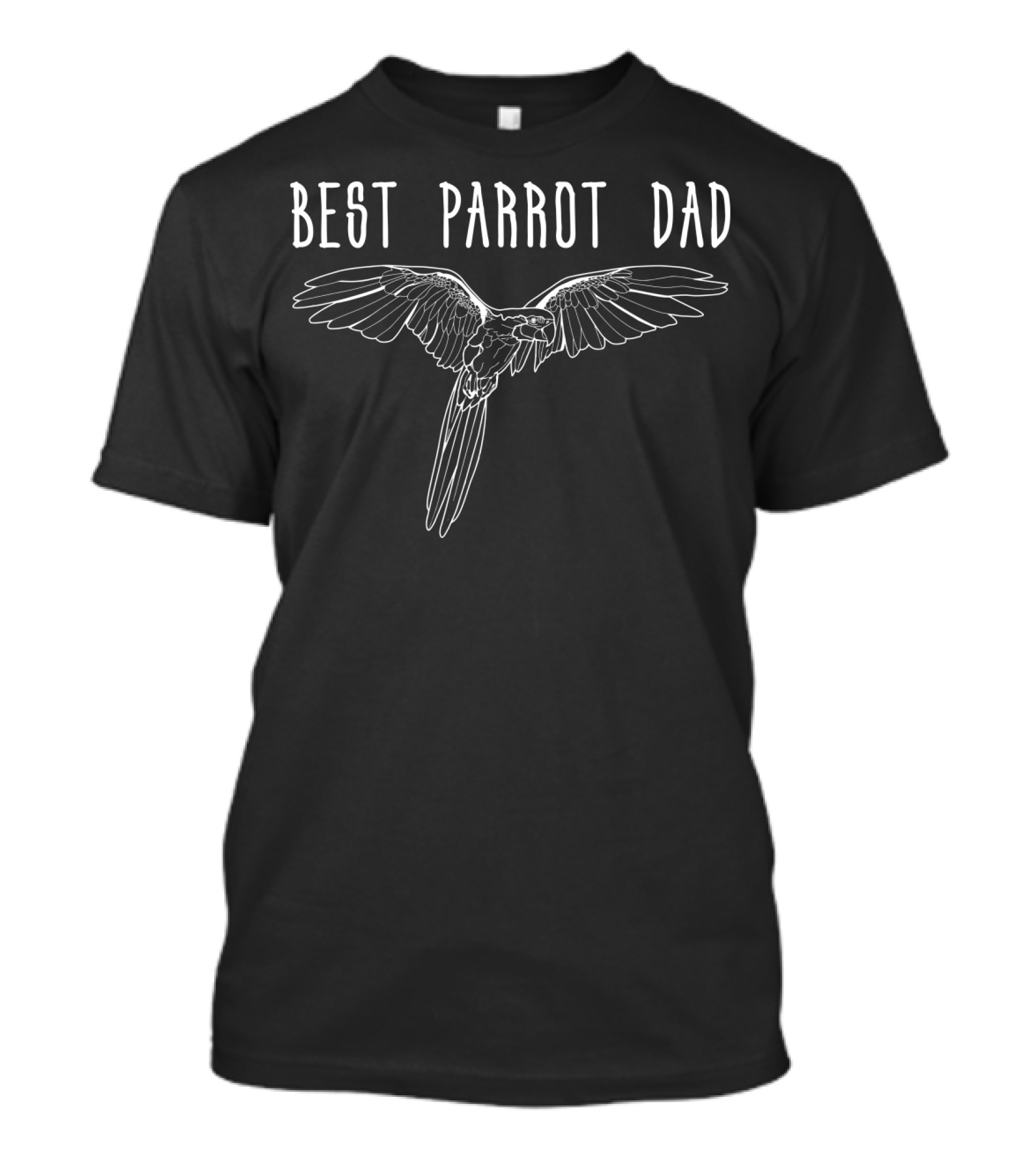 Best Parrot Dad Worlds Best Bird Father 95 T-Shirt
