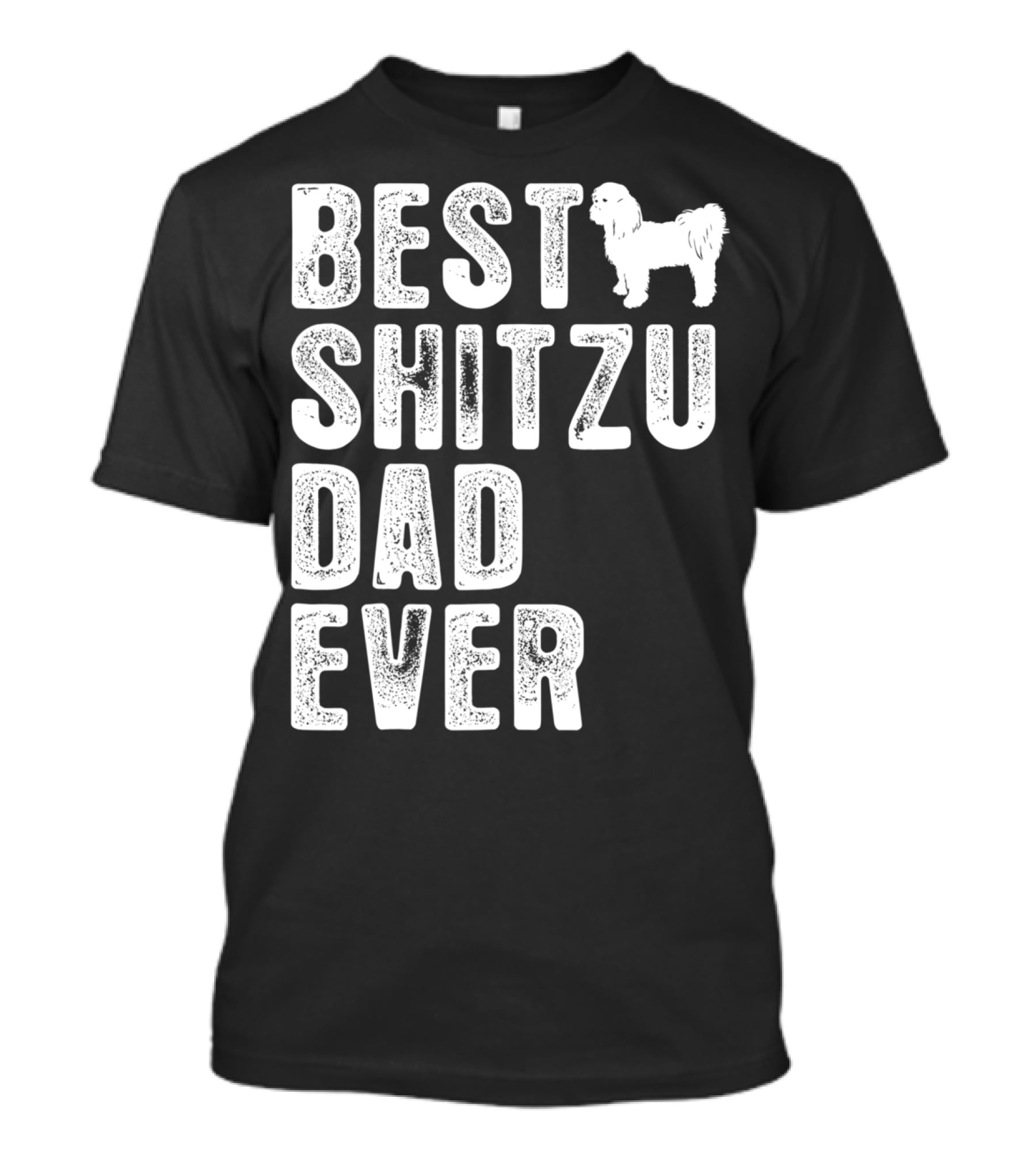 Best Shitzu Dad Ever T-Shirt