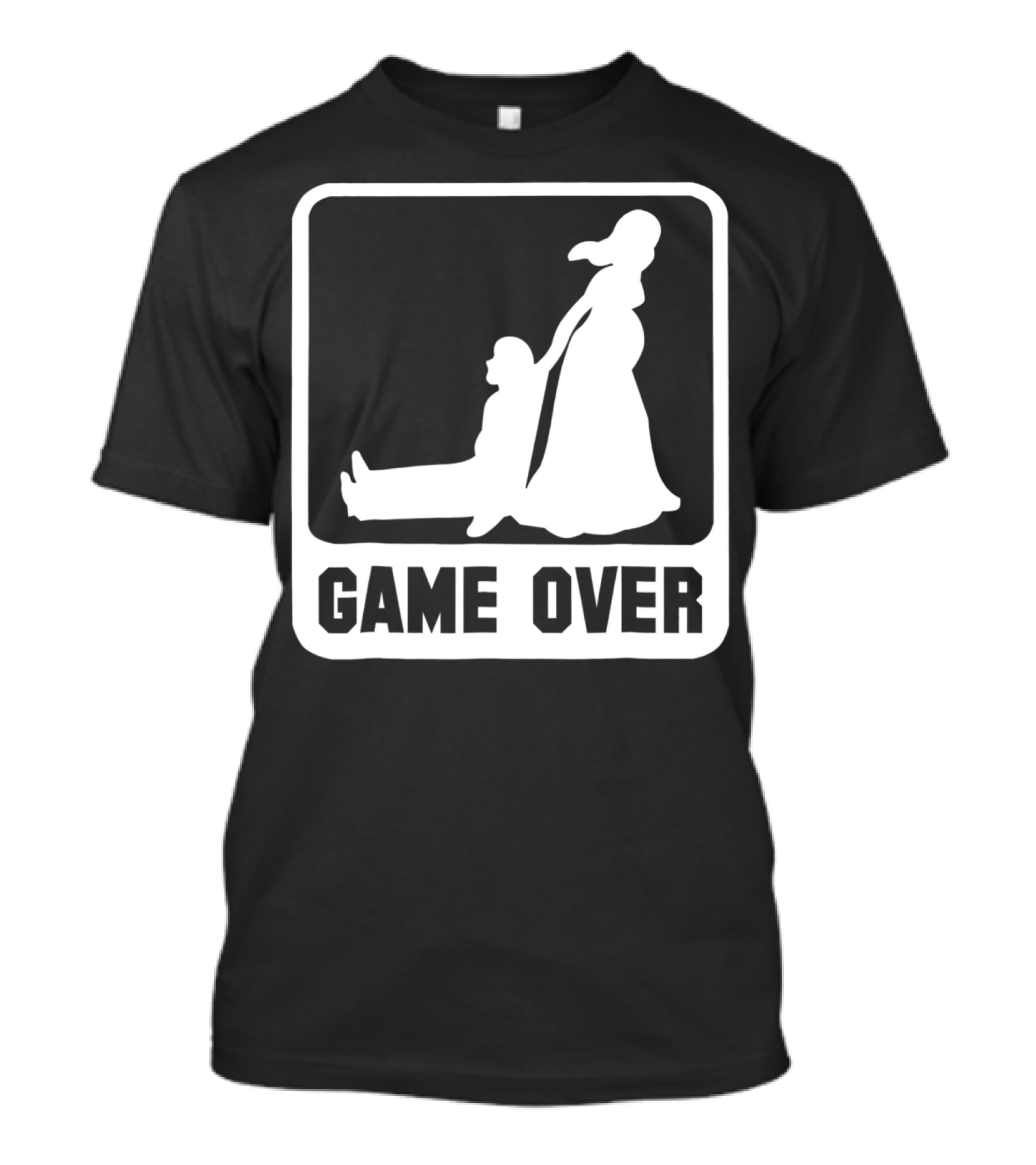 Game Over Wedding Humor T-Shirt