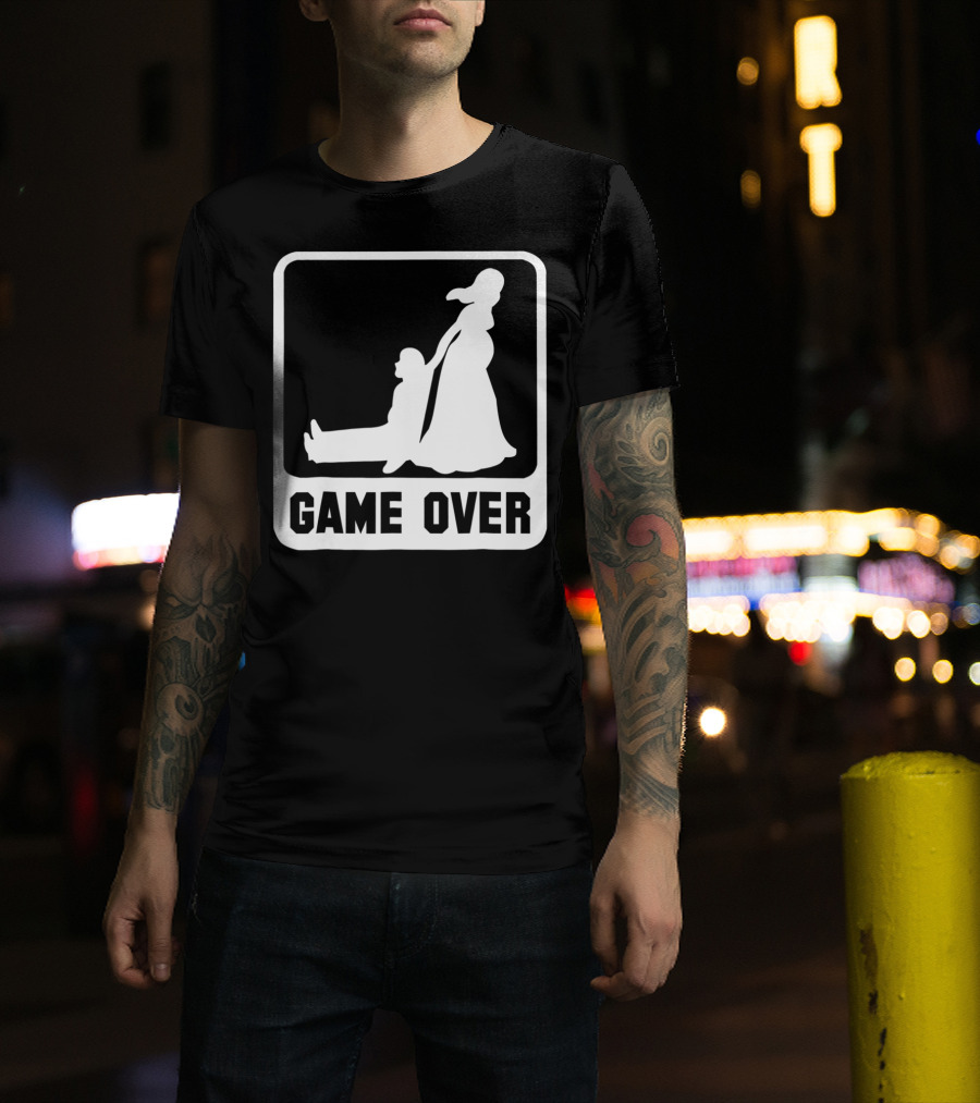 Game Over Wedding Humor T-Shirt