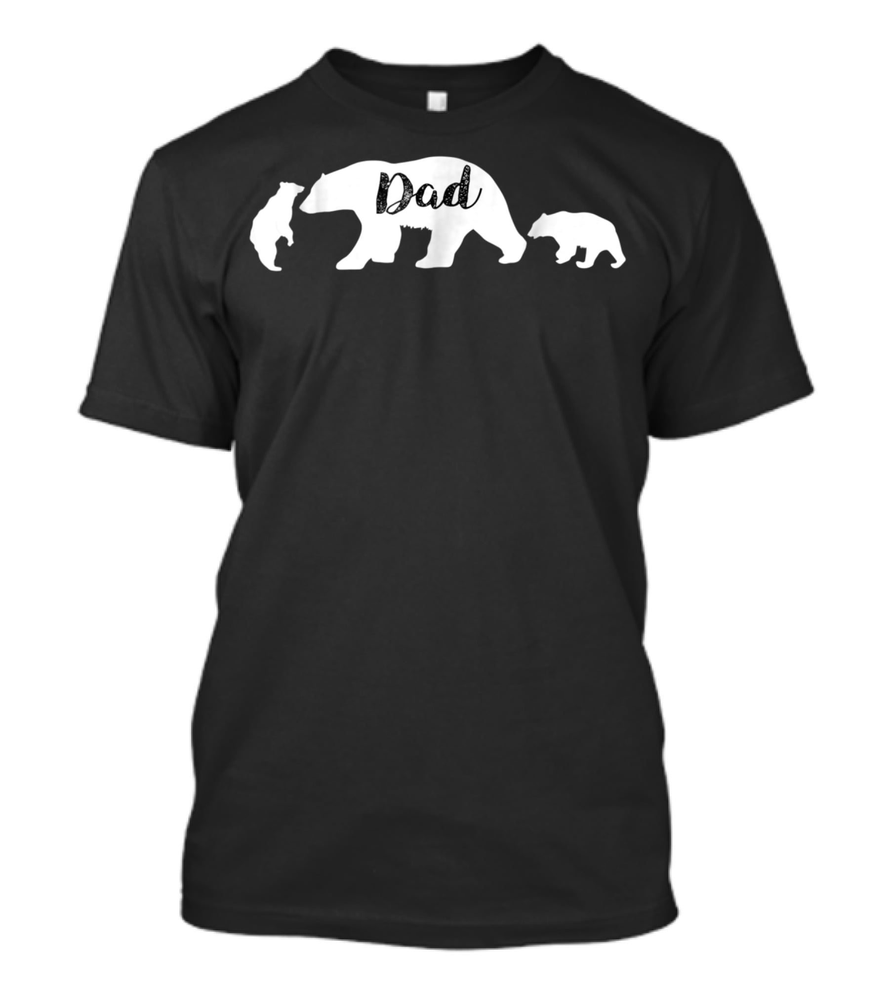 Dad Bear With Bear Cubs T-Shirt