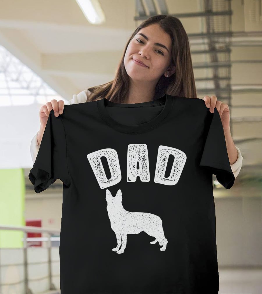 DAD GERMAN SHEPARD Matching Family T-Shirt