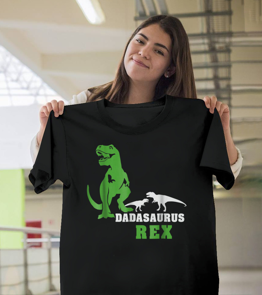 Dadasaurus Rex Dinosaur Dad23 Dad Saurus Men T-Shirt