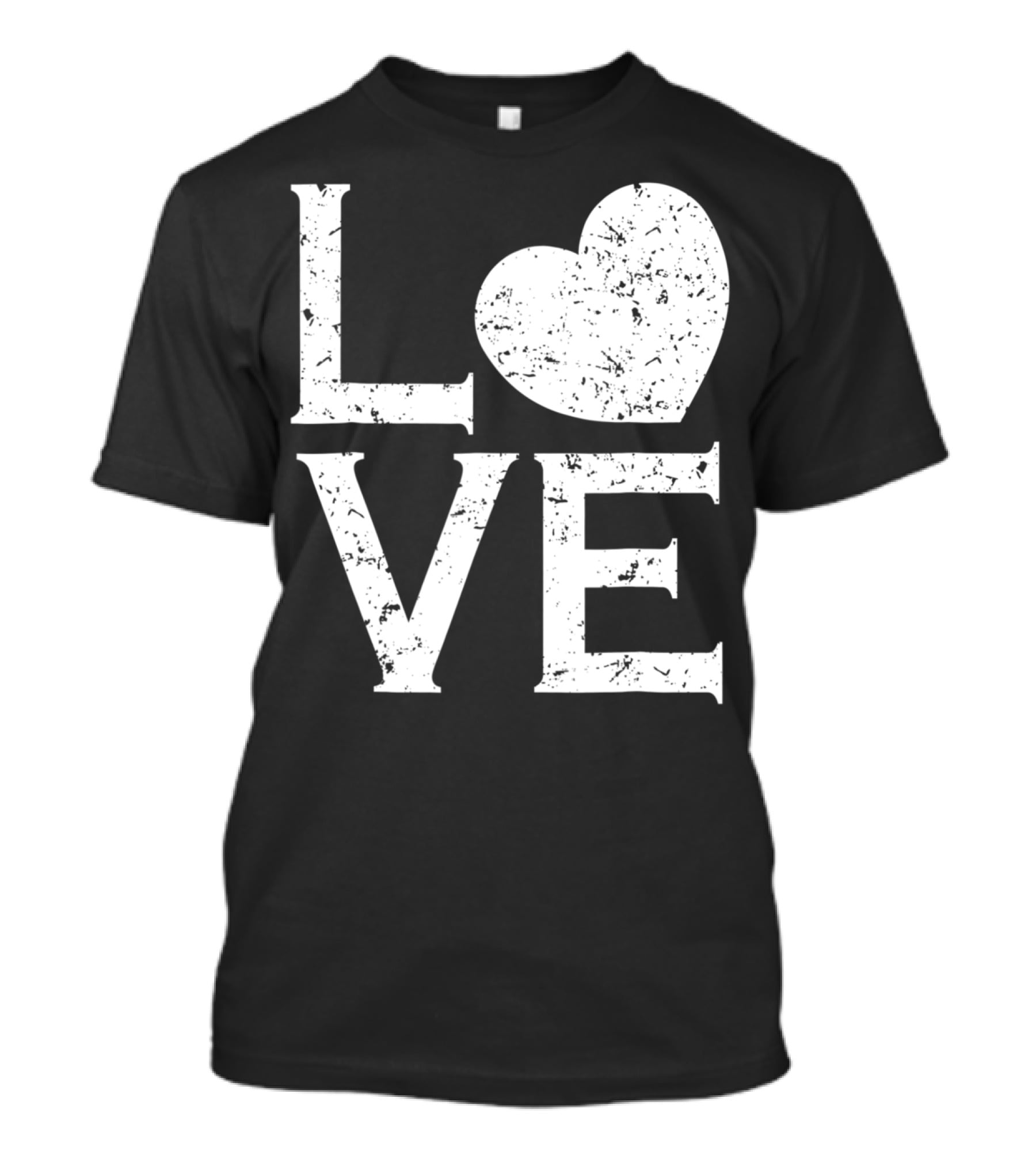 Love Heart Baseball Sports Vintage T-Shirt