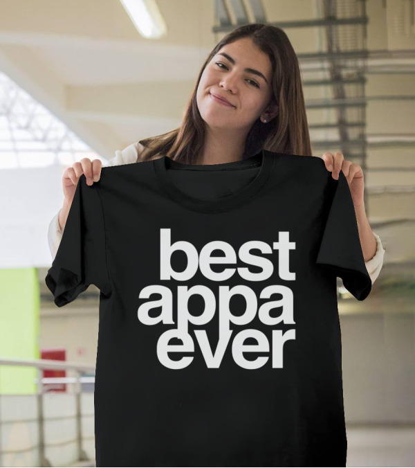Best Appa Ever Korean Dad T-Shirt