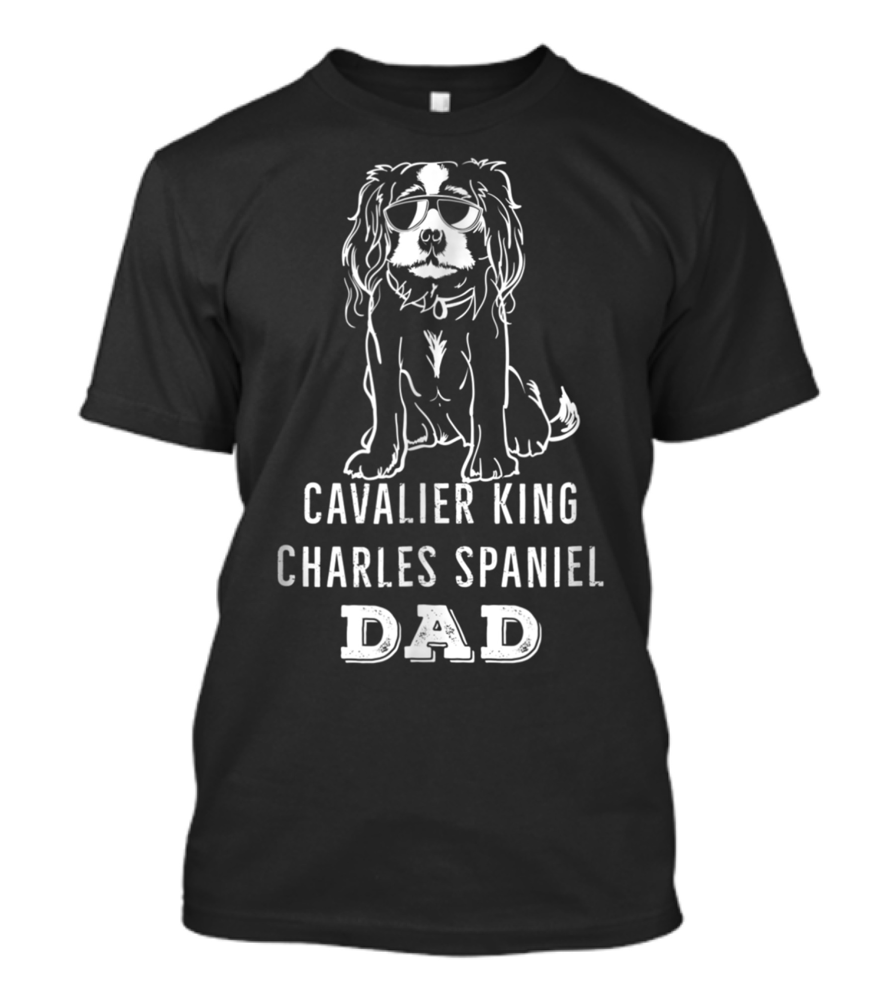 Cavalier King Charles Spaniel Dad T-Shirt