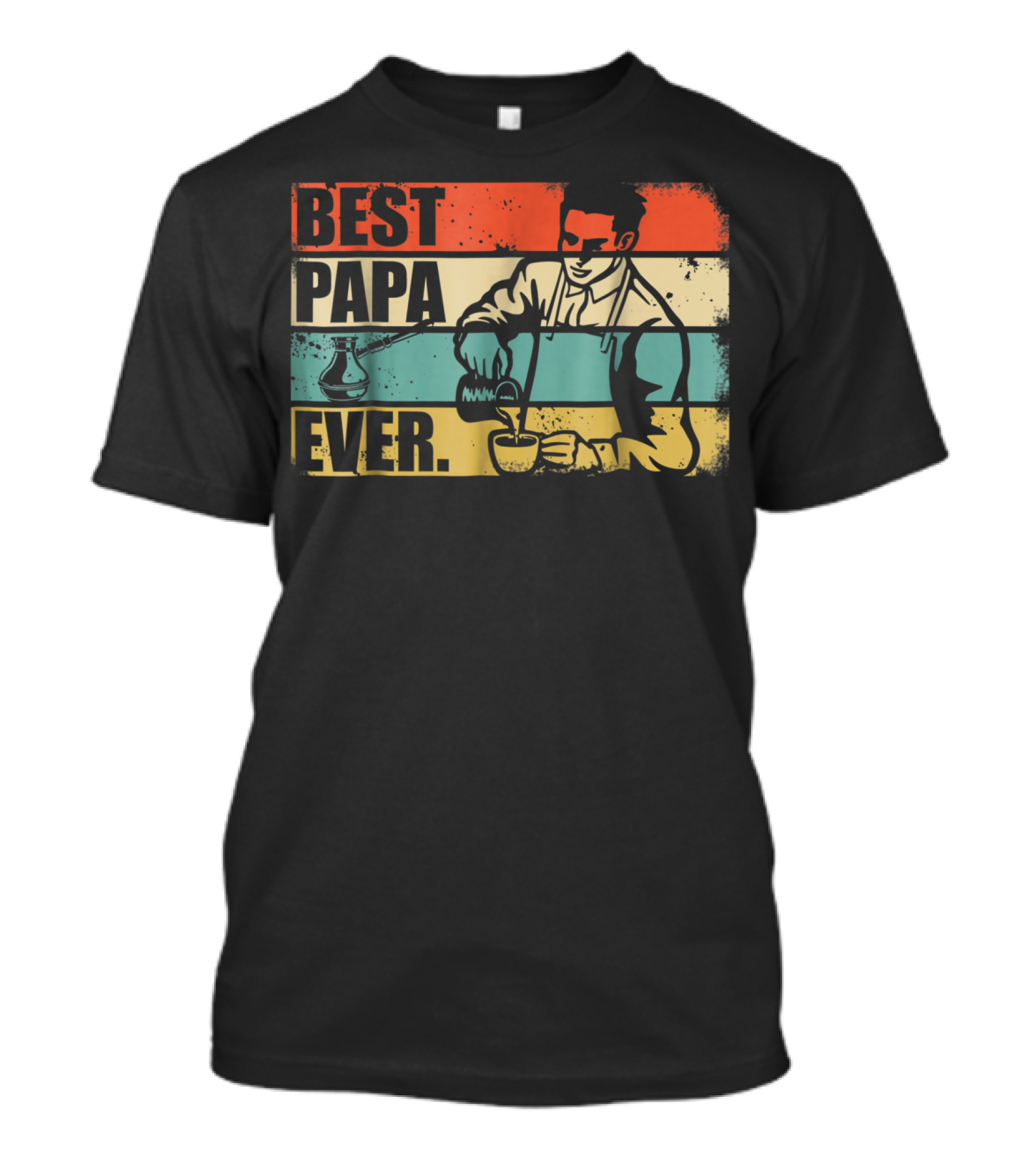 Best PAPA Ever Barista T-Shirt