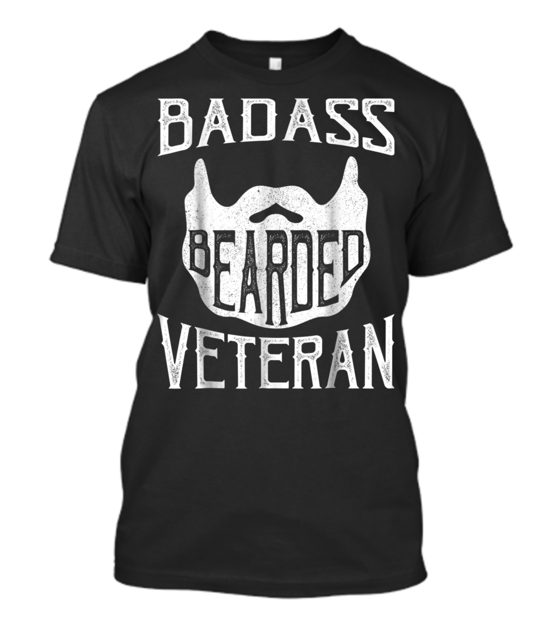 BADASS BEARDED VETERAN T-Shirt