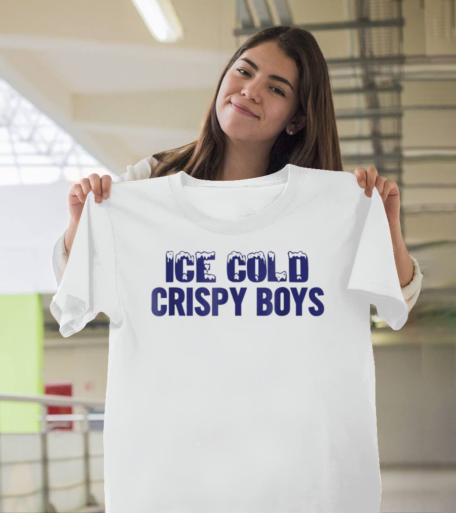 Ice Cold Crispy Boys Funny Middle Class Drinking Dad88 T-Shirt