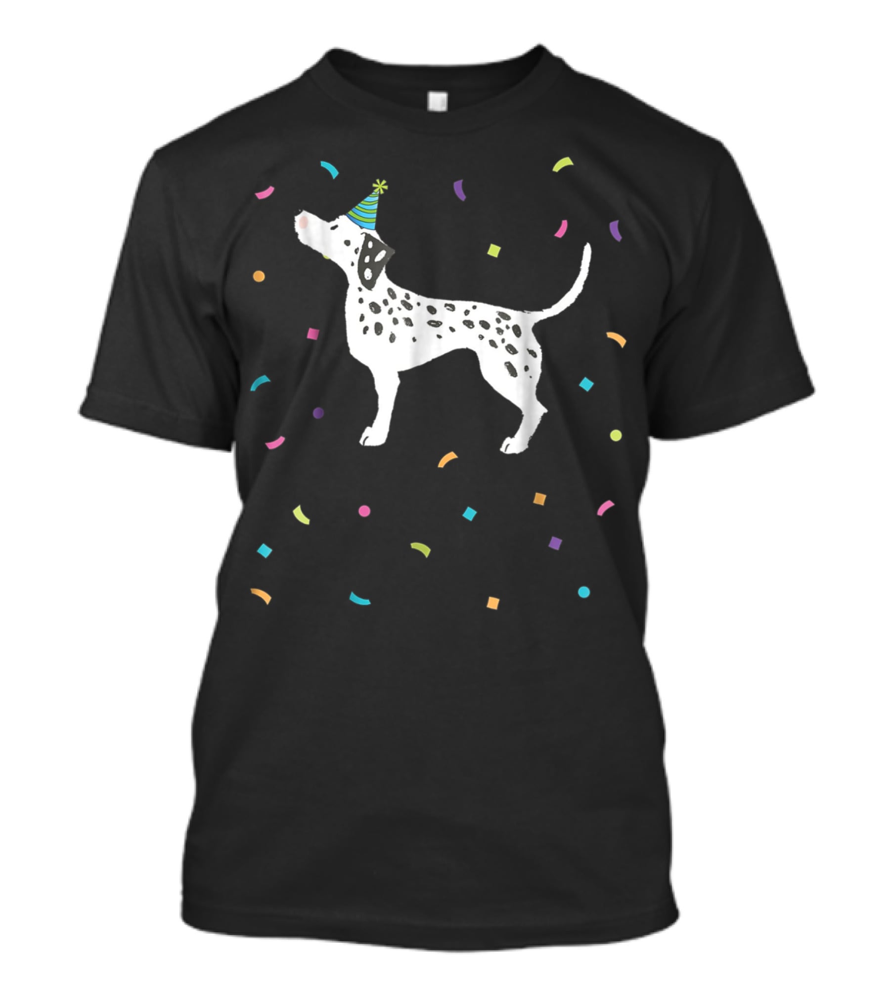Cute Dalmatian Dog Dad Party T-Shirt