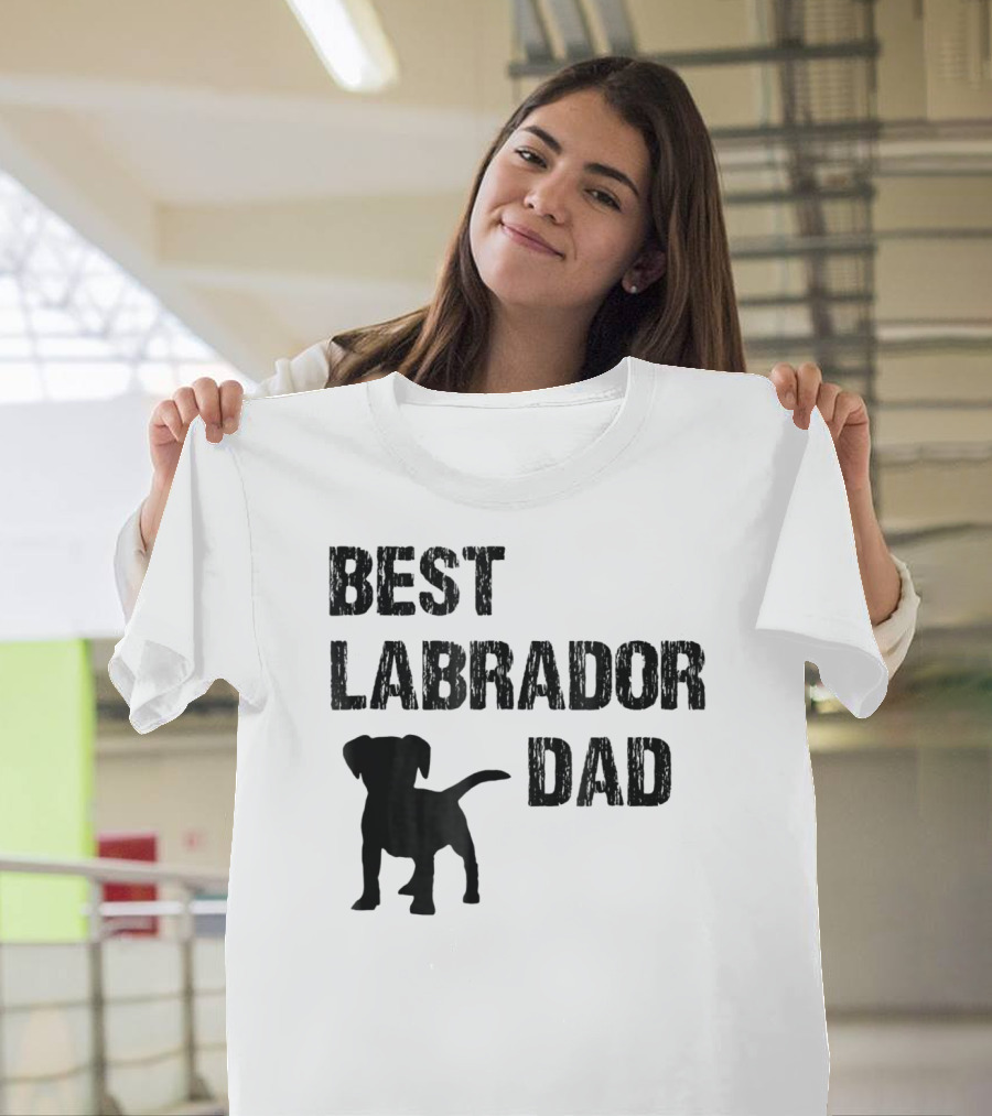 Best Labrador Dad T-Shirt