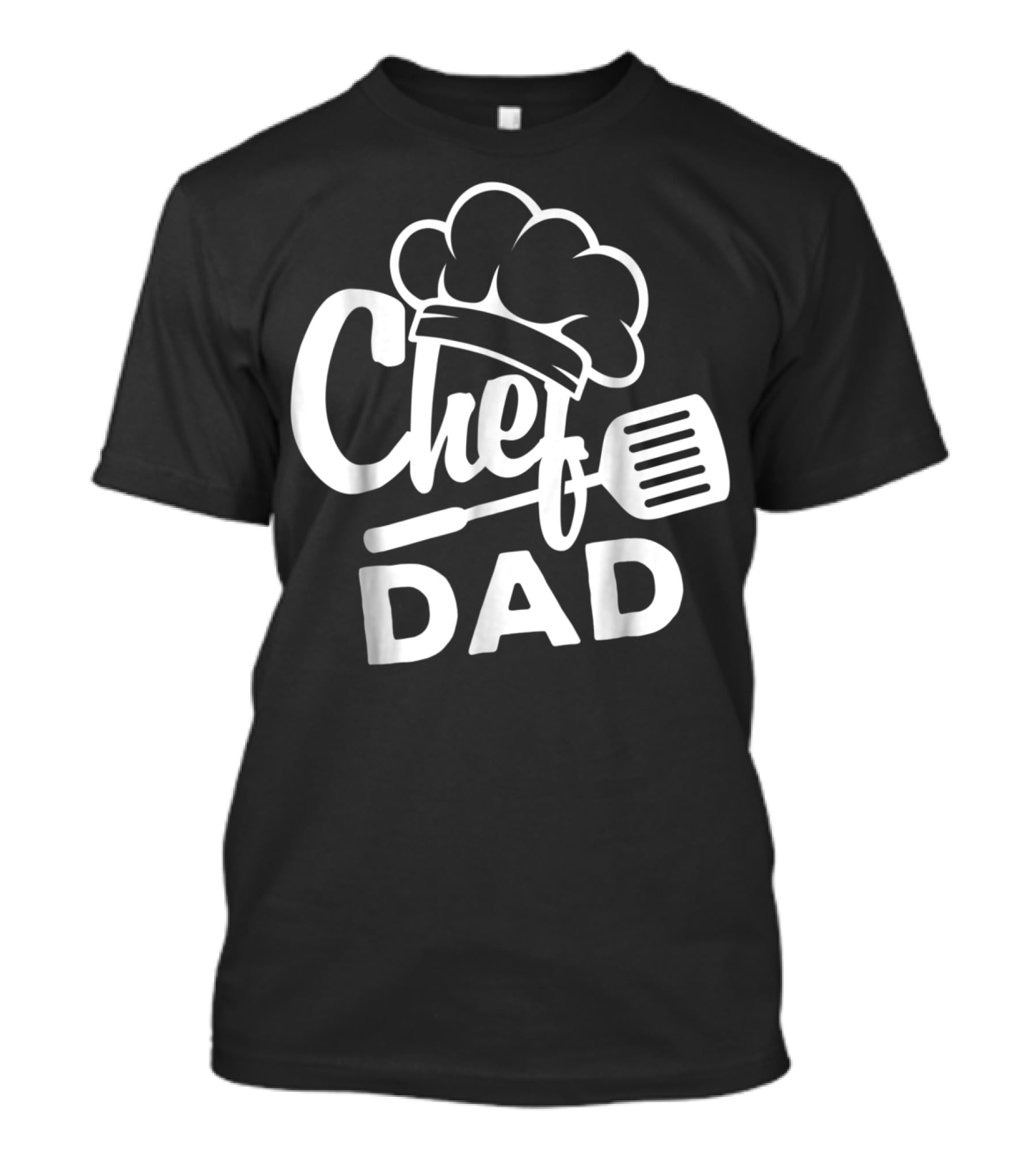 Chef Dad Cooking Hat And Spatula T-Shirt