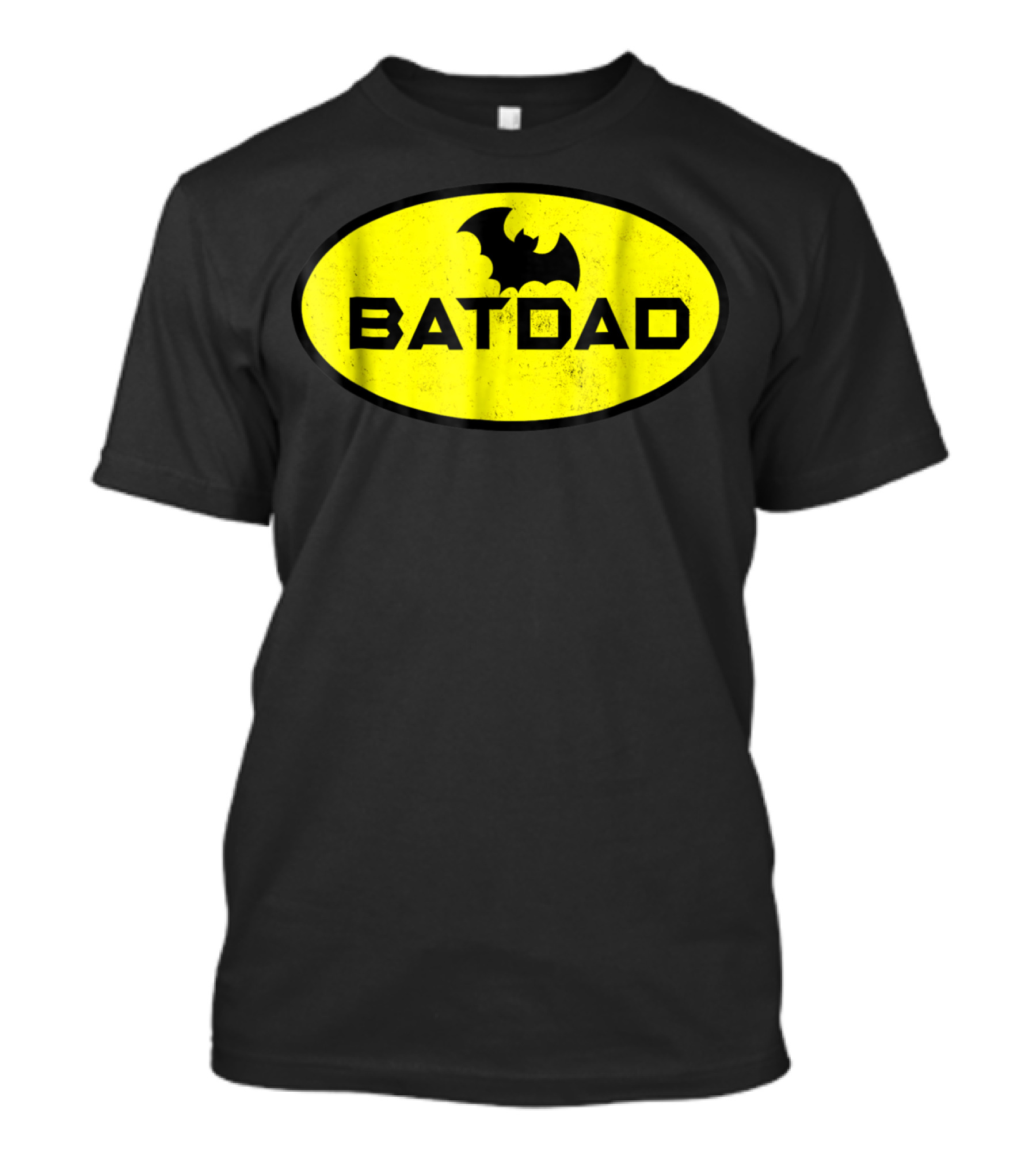 BATDAD Funny Dad Family Superhero T-Shirt