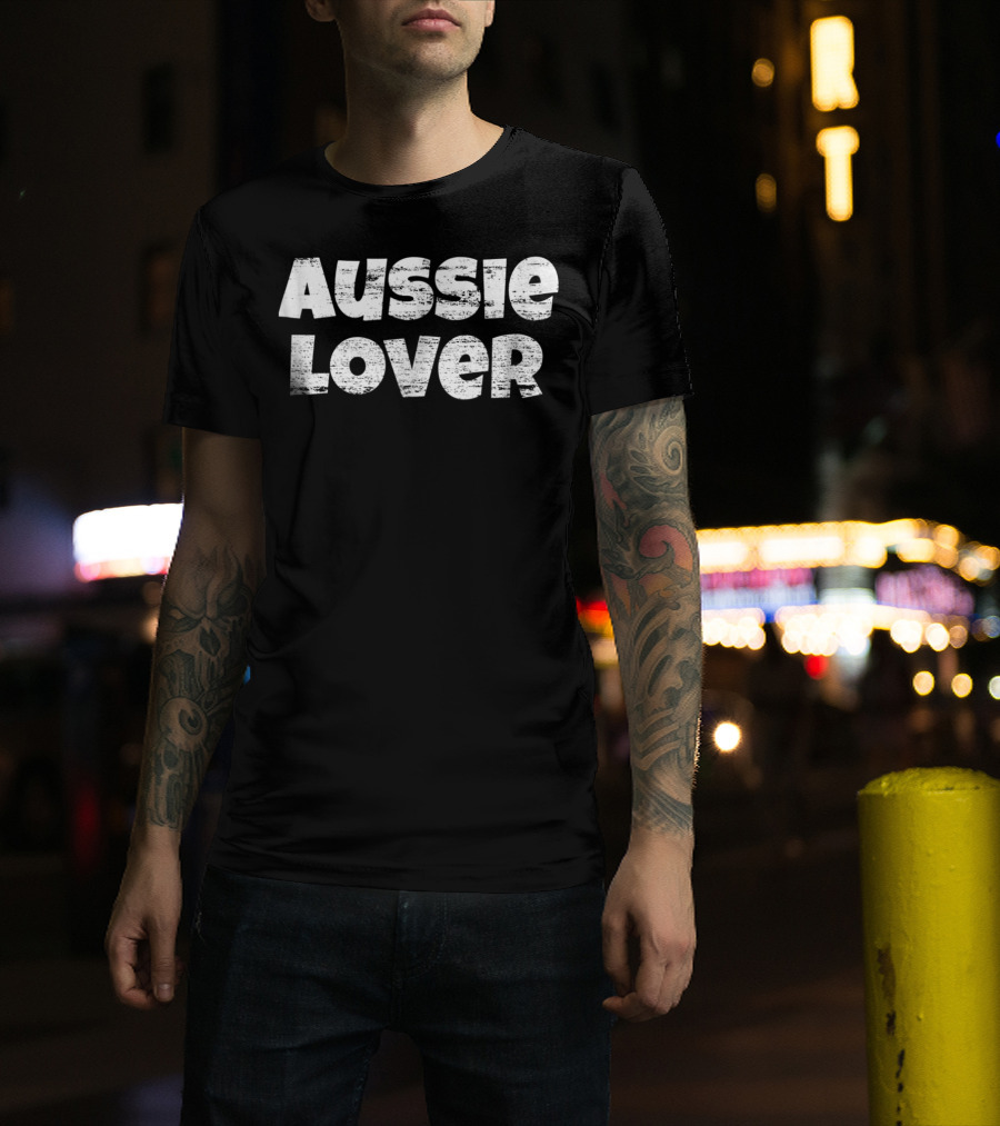 Aussie Lover Australian Shepherd Mini Toy Aussie Dog T-Shirt