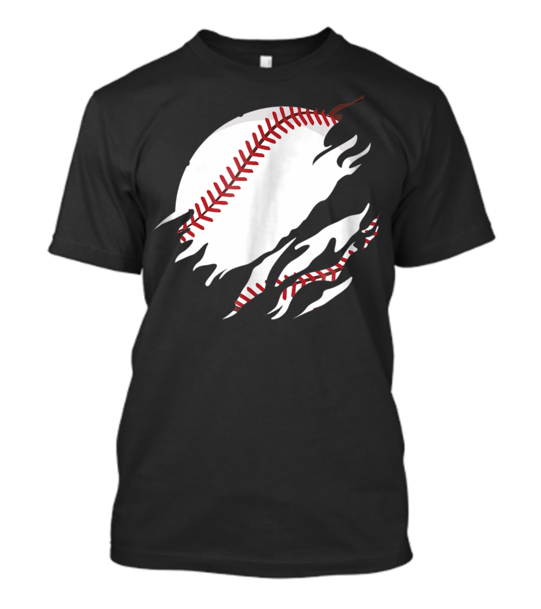 Baseball In Me Basketball Inside Me TSh36 Baseball Tears T-Shirt