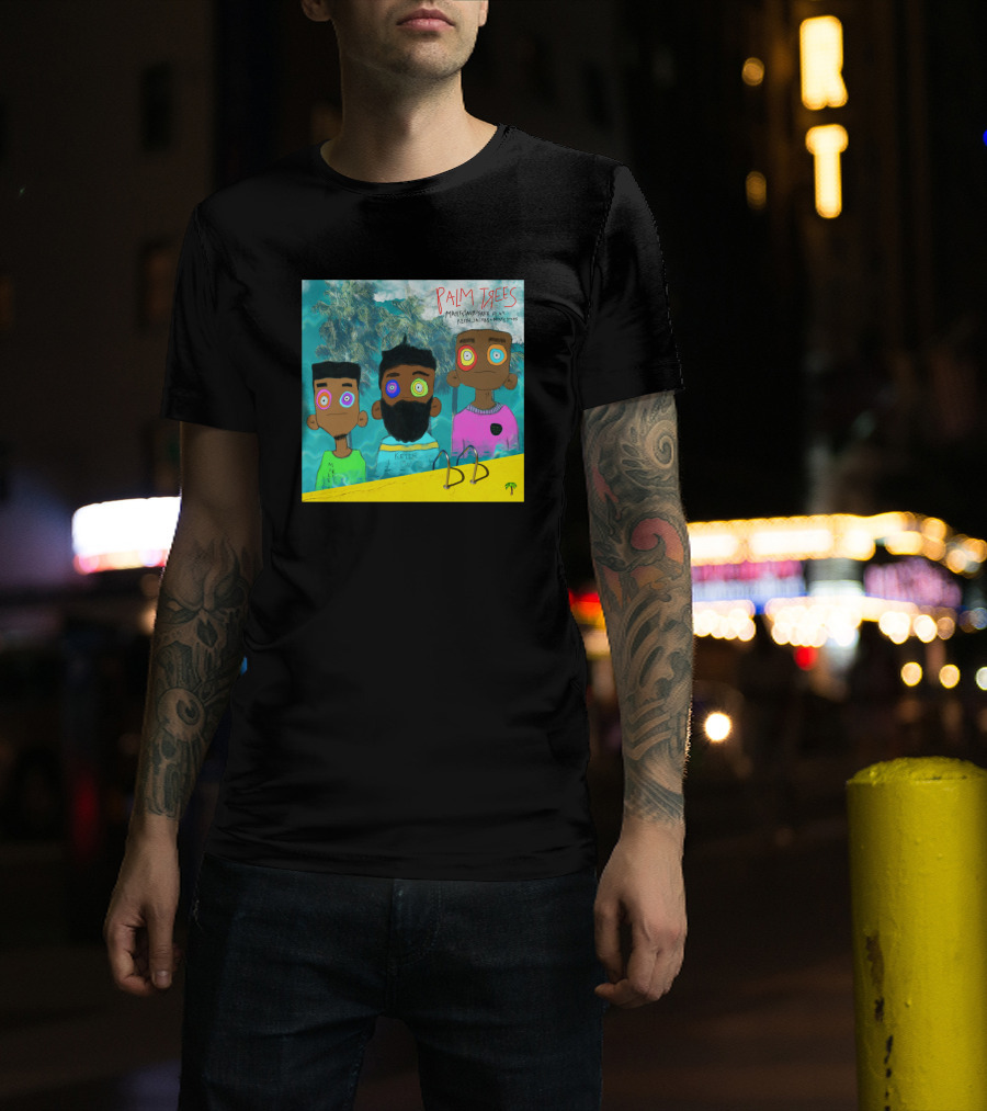 PALM TREES MAIK WATTS X 943 CATYTHIN KYLE X JAMAL X KEITH X NYE BEVERLY HILLS 1023483 T-Shirt
