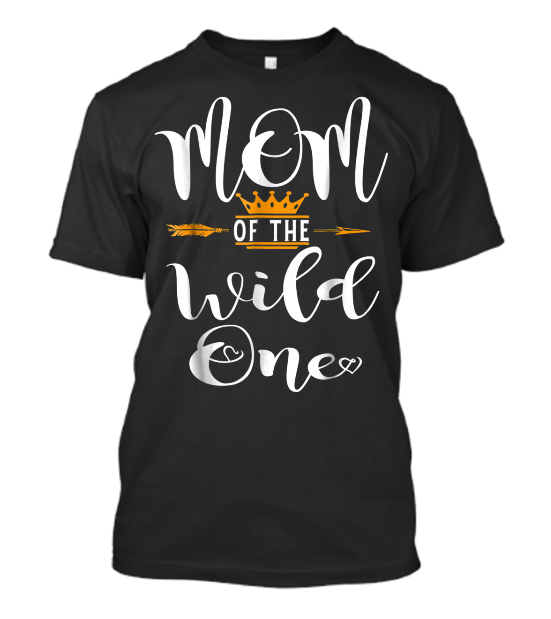 Mom Of The Wild One Arrow And Crown 1st Birthday Party T-Shirt