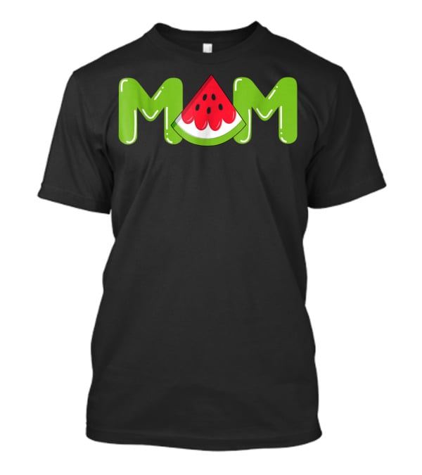 Mom Watermelon Tropical Summer Fruit Mother T-Shirt