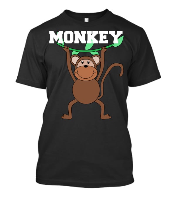 Monkey Circus Birthday Matching For Mom Son Daughter T-Shirt