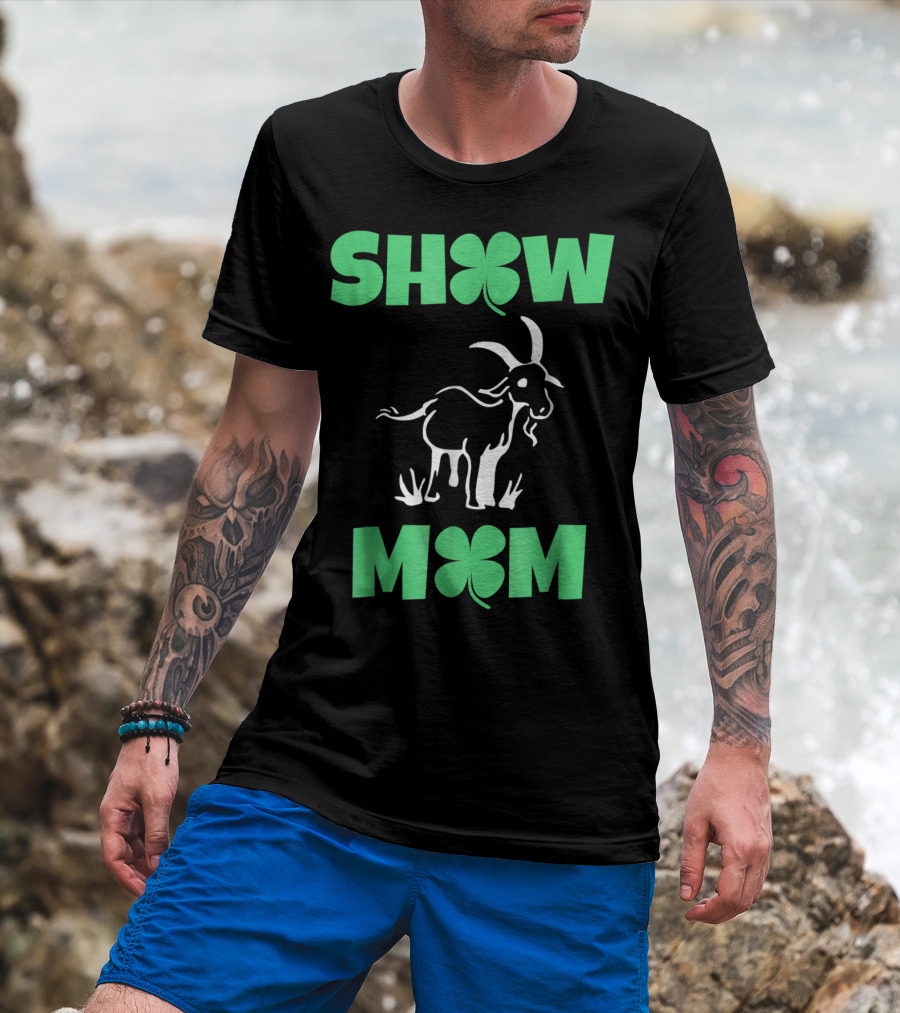 Show Mom Clover Goat T-Shirt