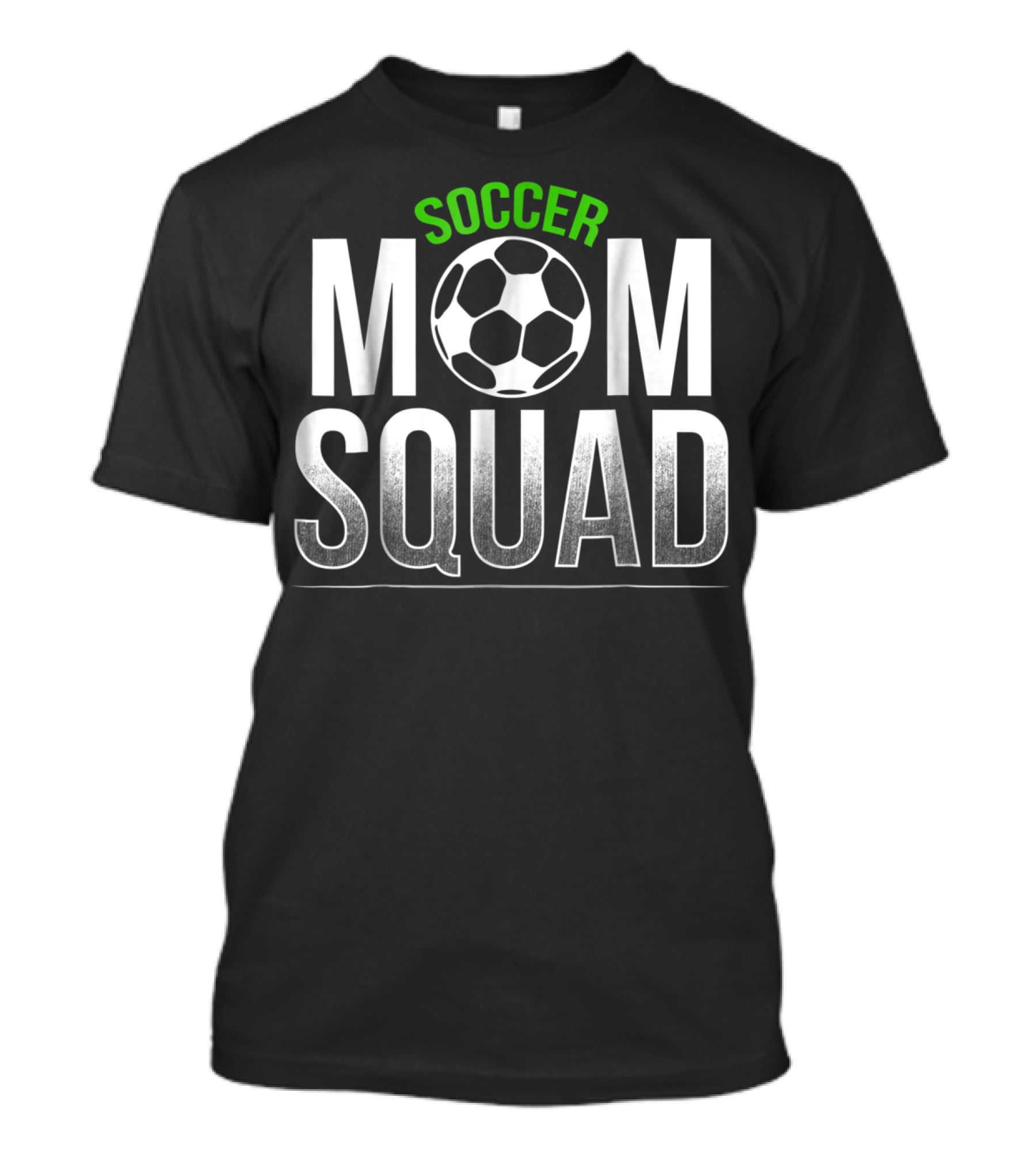 Soccer Mom Squad Kids Son Daughter Soccer Ball T-Shirt