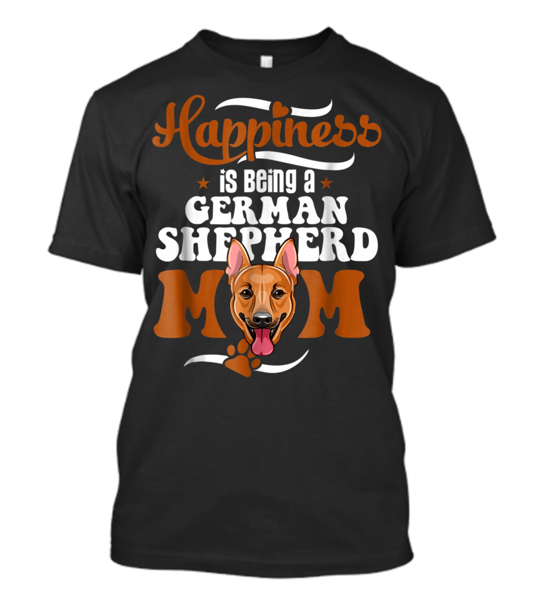 Happiness Is Being A German Shepherd Mom T-Shirt