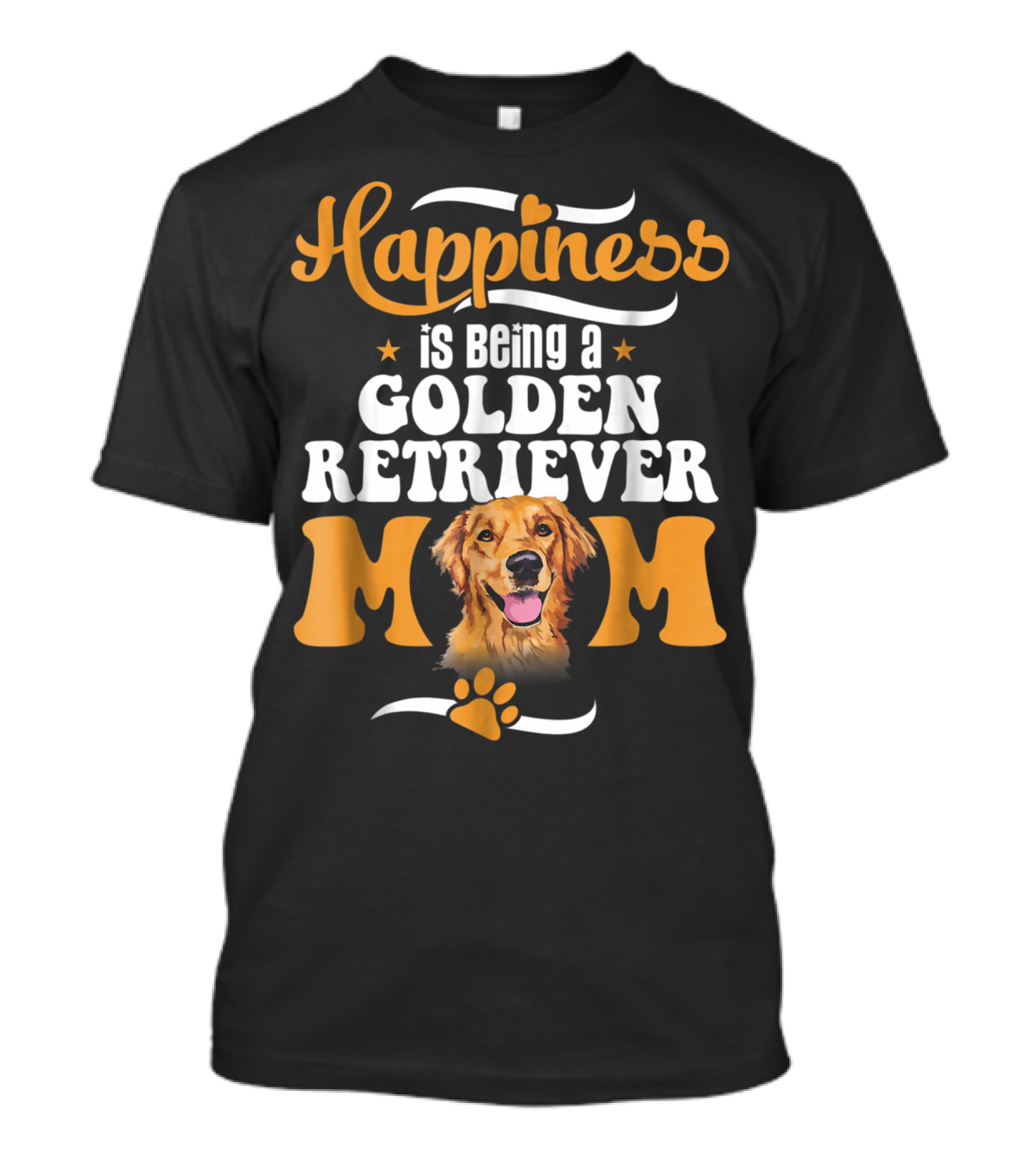 Happiness Is Being A Golden Retriever Mom T-Shirt
