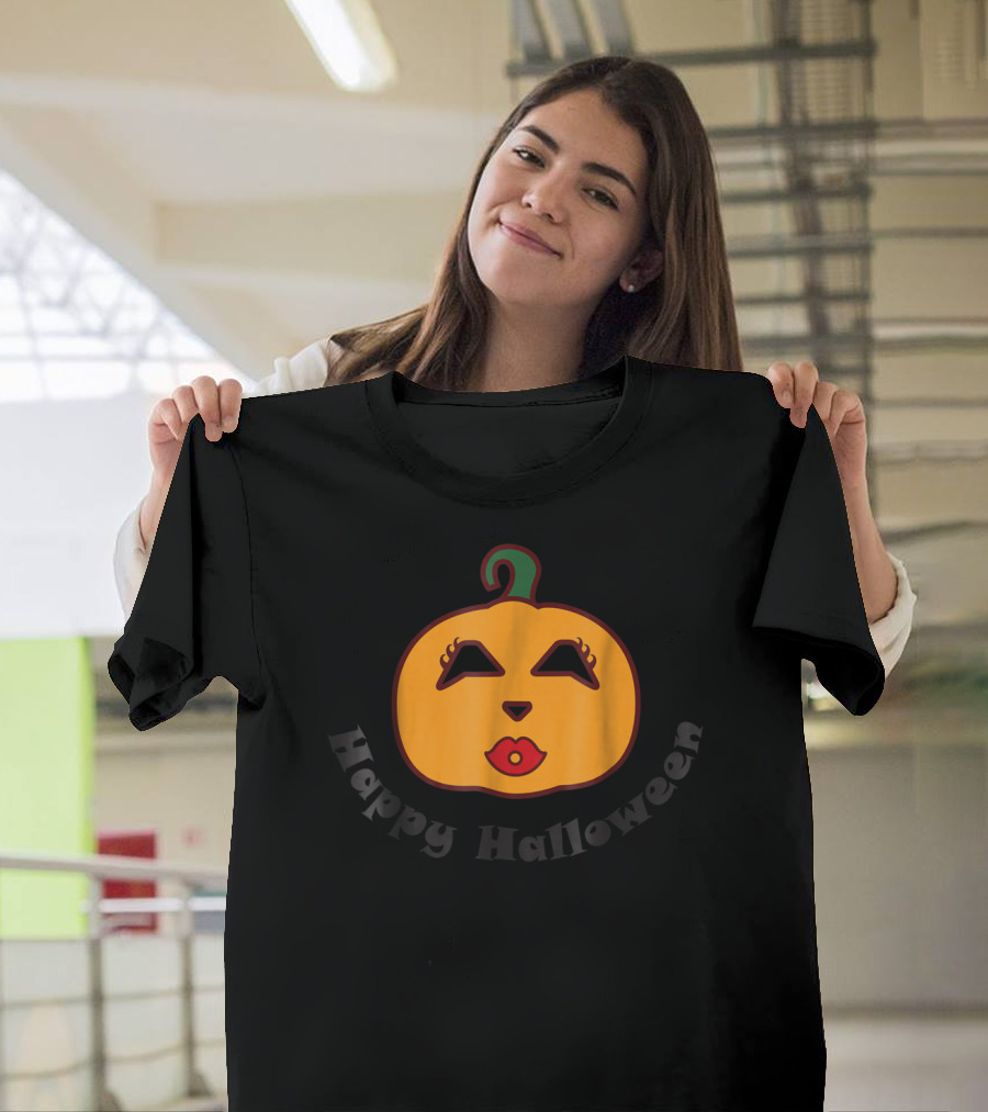 Happy Halloween Pumpkin Face 63 T-Shirt